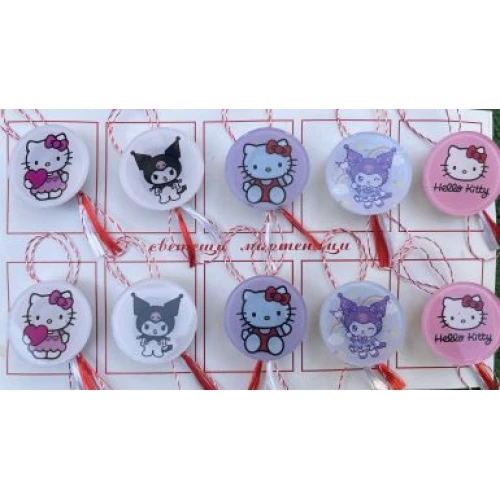 Мартеници детски светещи мартенички